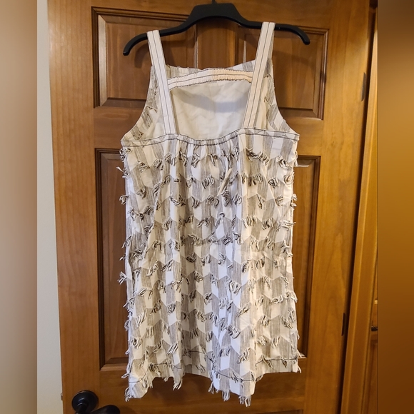 Anthropologie sheath dress with tassle detail, size L. NWT - Picture 2 of 4